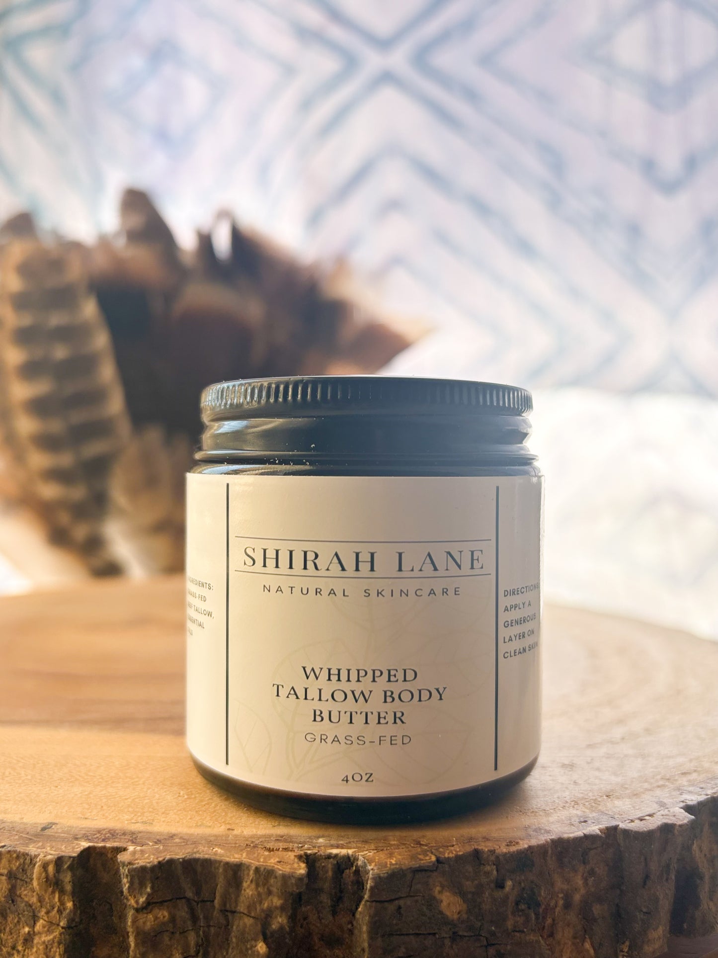 Whipped Tallow Body Butter (Bergamot Cedarwood)