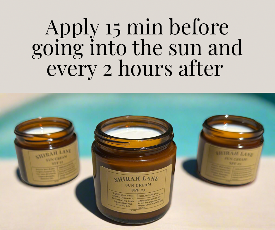Sun Cream SPF 25 (non toxic)