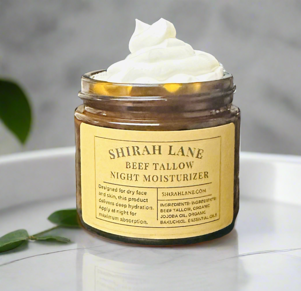 Beef Tallow Night Cream Moisturizer