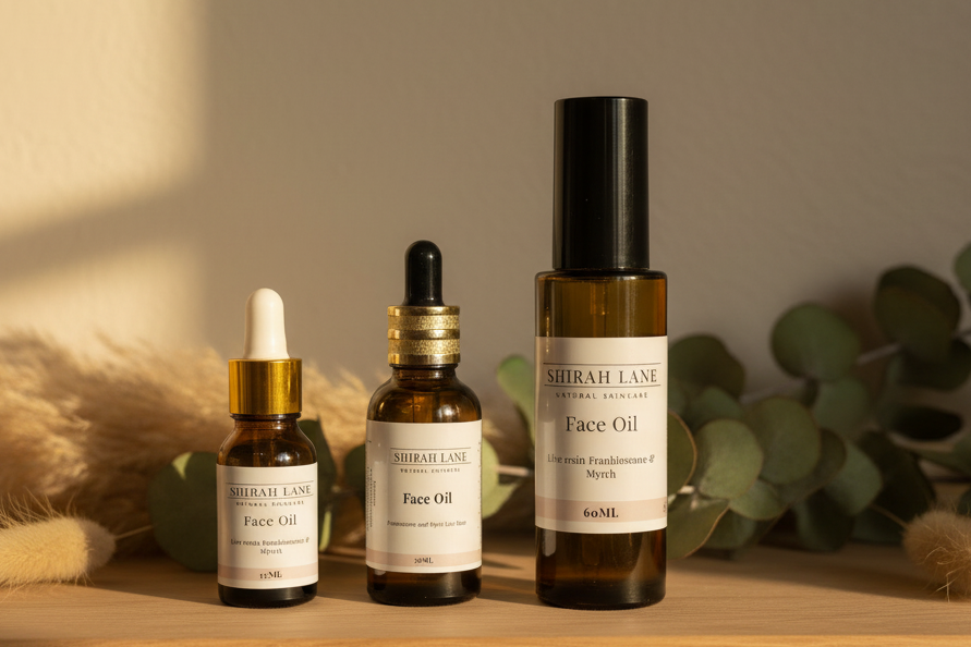 “Face Oil” with Frankincense and Myrrh Live Resin