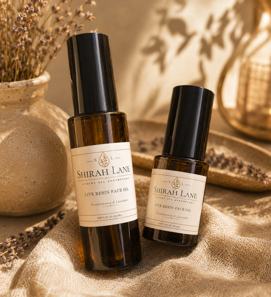 “Face Oil” with Frankincense and Myrrh Live Resin