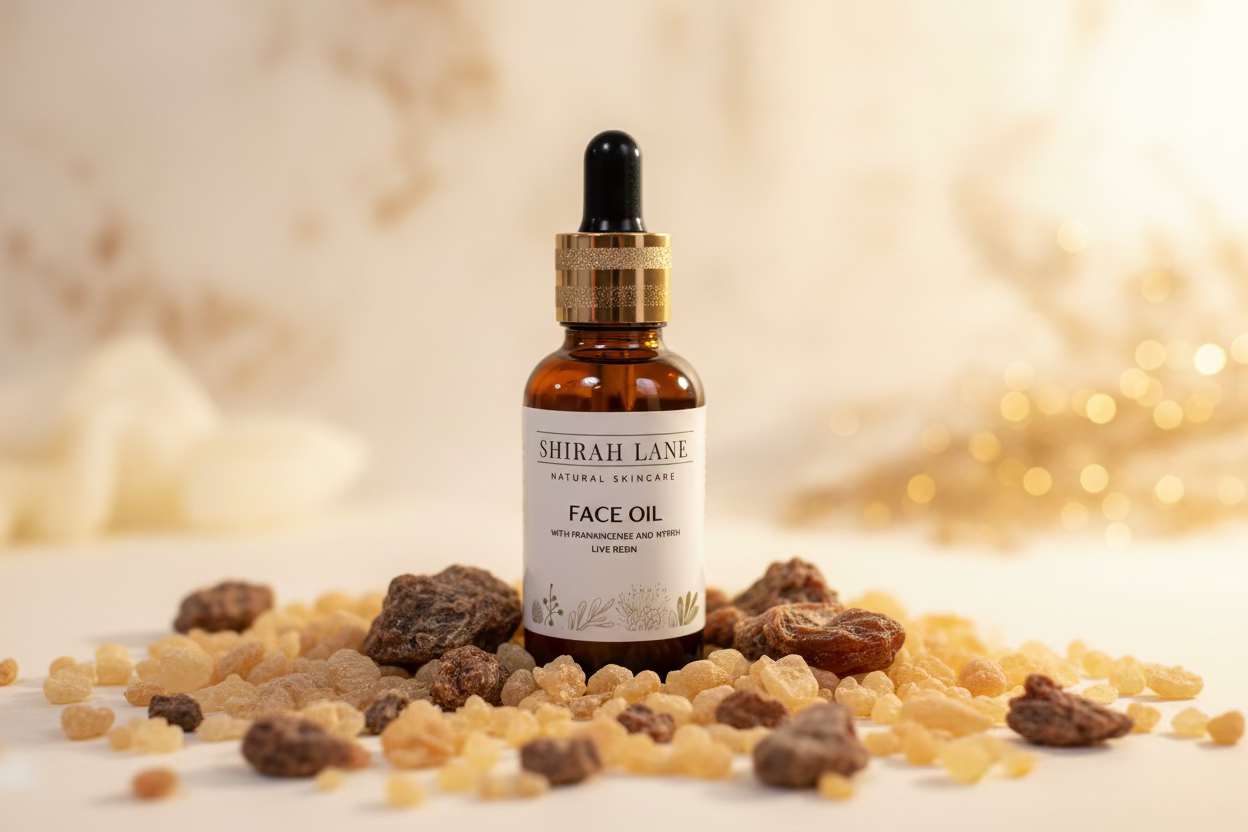 “Face Oil” with Frankincense and Myrrh Live Resin